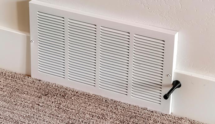 forced air heating system in West Palm Beach