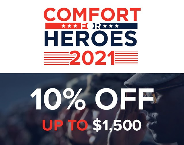 Comfort For Heroes Logo