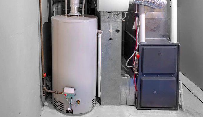 installed furnace