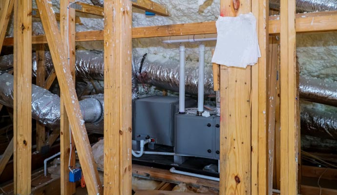 Professional air handler installation service