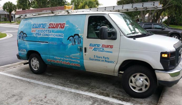 Ewingair service vehicle