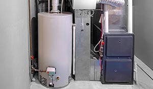oil to gas heating system