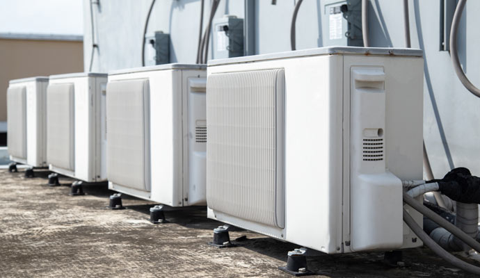 commercial air conditioner line