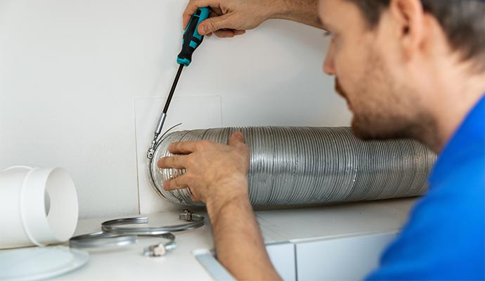 Professional duct installation service